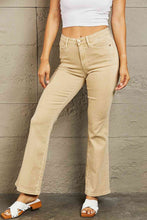 Load image into Gallery viewer, Judy Blue Cailin Full Size Mid Rise Garment Dyed Bootcut Jeans