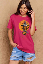 Load image into Gallery viewer, Simply Love Full Size Holloween Theme Graphic Cotton T-Shirt