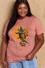 Load image into Gallery viewer, Simply Love Full Size Holloween Theme Graphic Cotton T-Shirt