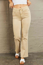 Load image into Gallery viewer, Judy Blue Cailin Full Size Mid Rise Garment Dyed Bootcut Jeans