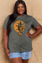 Load image into Gallery viewer, Simply Love Full Size Holloween Theme Graphic Cotton T-Shirt