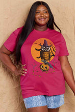 Load image into Gallery viewer, Simply Love Full Size Holloween Theme Graphic Cotton T-Shirt