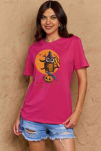 Load image into Gallery viewer, Simply Love Full Size Holloween Theme Graphic Cotton T-Shirt