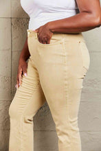 Load image into Gallery viewer, Judy Blue Cailin Full Size Mid Rise Garment Dyed Bootcut Jeans