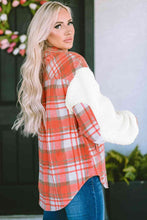 Load image into Gallery viewer, Plaid Button Down Jacket with Pockets
