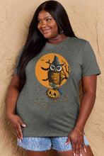 Load image into Gallery viewer, Simply Love Full Size Holloween Theme Graphic Cotton T-Shirt