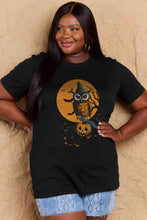 Load image into Gallery viewer, Simply Love Full Size Holloween Theme Graphic Cotton T-Shirt