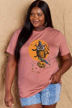 Load image into Gallery viewer, Simply Love Full Size Holloween Theme Graphic Cotton T-Shirt