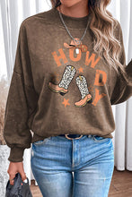 Load image into Gallery viewer, HOWDY Round Neck Drop Shoulder Sweatshirt