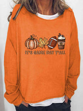 Load image into Gallery viewer, Full Size IT&#39;S GAME DAY Y&#39;ALL Graphic Sweatshirt