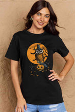 Load image into Gallery viewer, Simply Love Full Size Holloween Theme Graphic Cotton T-Shirt