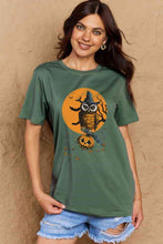 Load image into Gallery viewer, Simply Love Full Size Holloween Theme Graphic Cotton T-Shirt