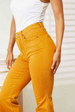 Load image into Gallery viewer, Judy Blue Full Size High Waist Tummy Control Garment Dyed Flare Jeans